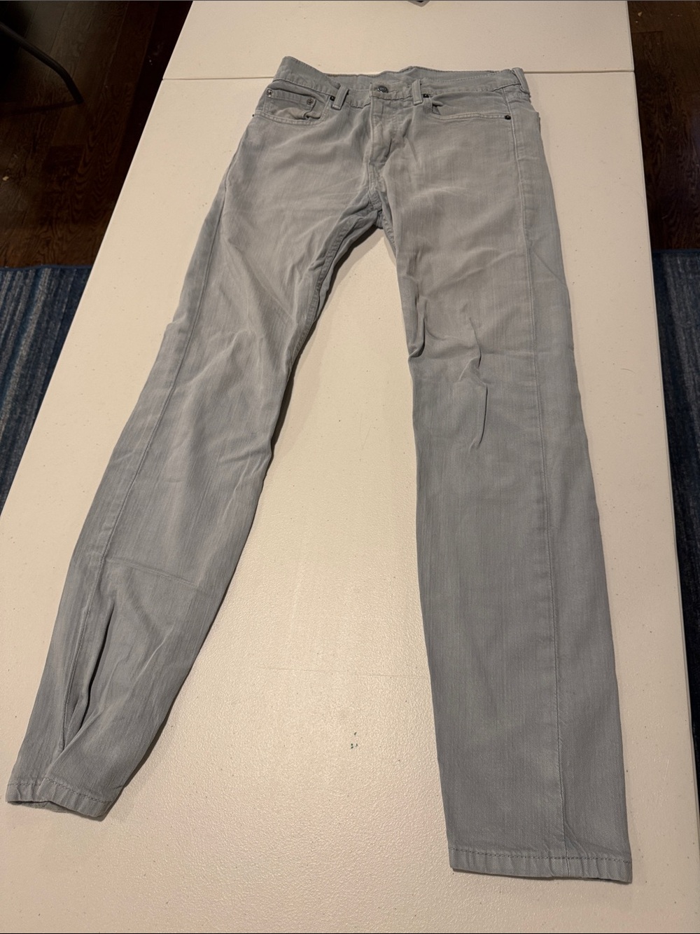Levi's Slim Jeans Light Gray